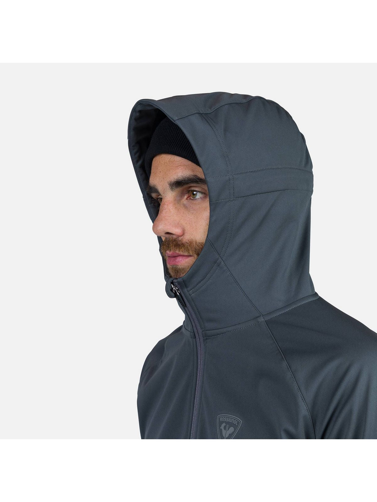 Kurtka narciarska męska ROSSIGNOL Genetys Hood Jkt szary