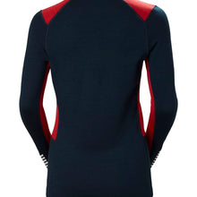 Bielizna termiczna damska HELLY HANSEN W LIFA MERINO MIDWEIGHT CREW granatowa
