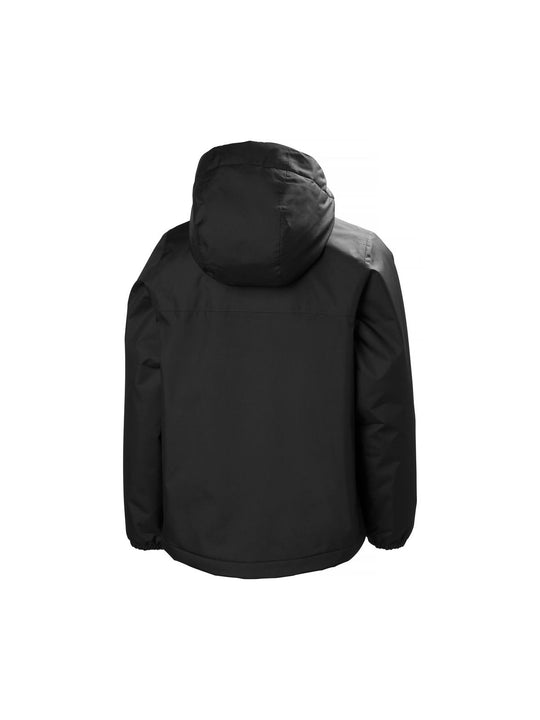 Kurtka outdoorowa dziecięca HELLY HANSEN JR VANCOUVER FLEECE INS JACKET czarna
