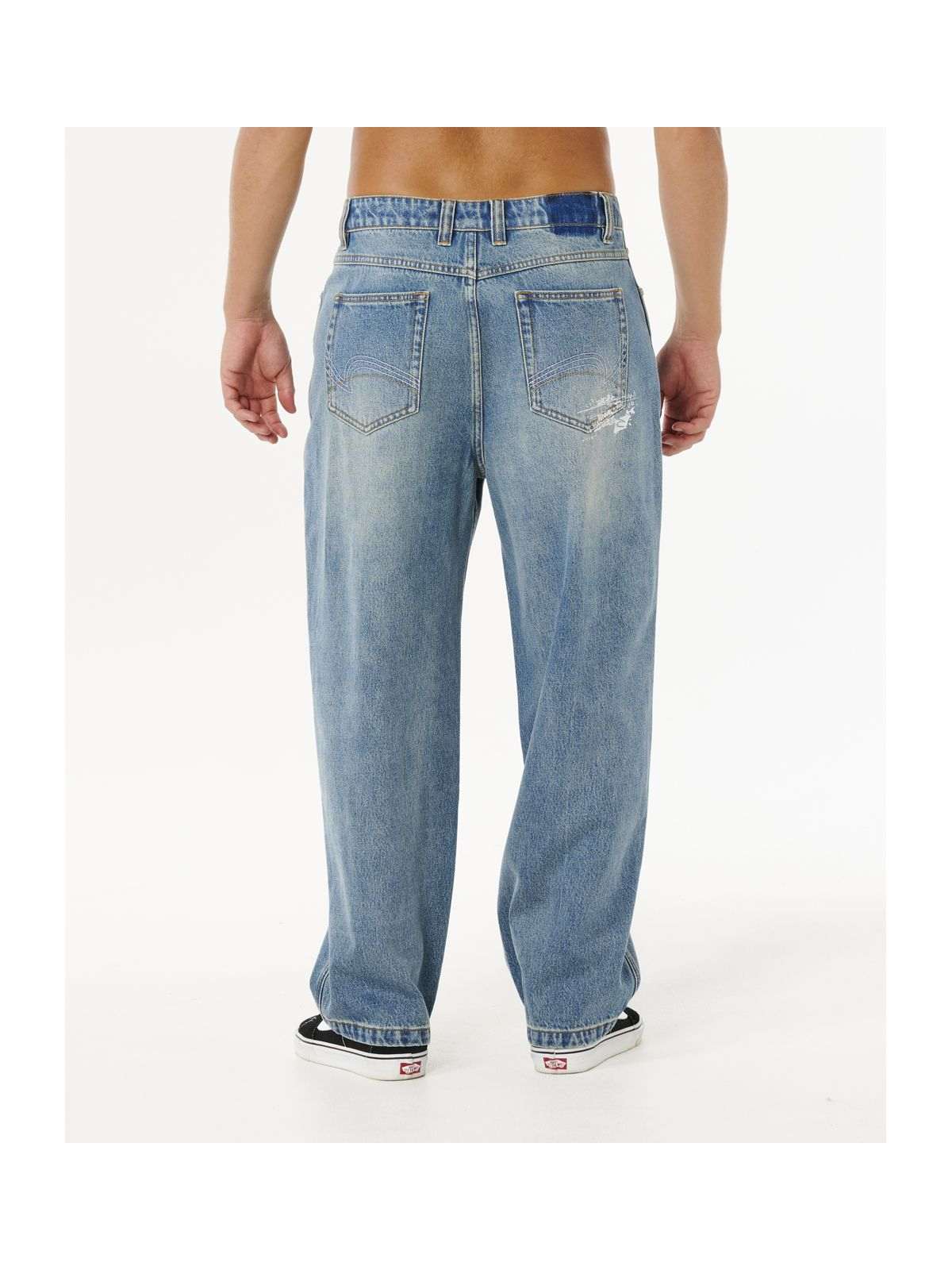Spodnie męskie RIP CURL Inner Visions Denim Pant niebieskie