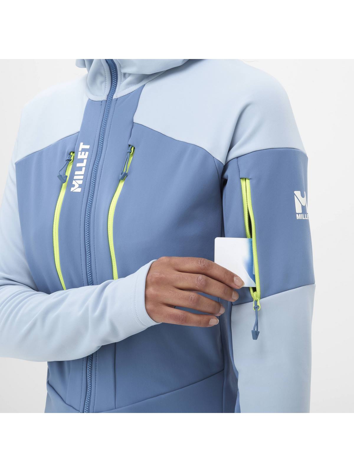 Kurtka outdoorowa damska MILLET W Pierra Ment Hoodie Niebieski - Adventure Sports