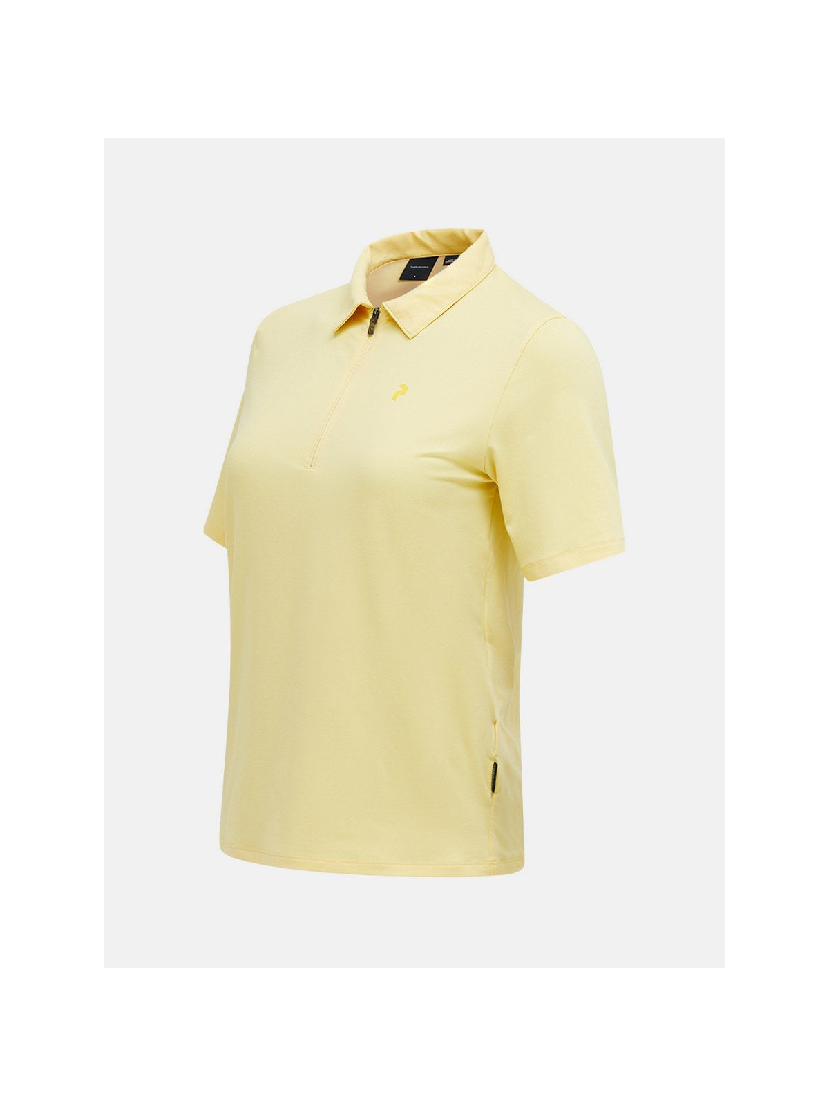 Koszulka PEAK PERFORMANCE W Comfort Zip Polo żółty - Adventure Sports