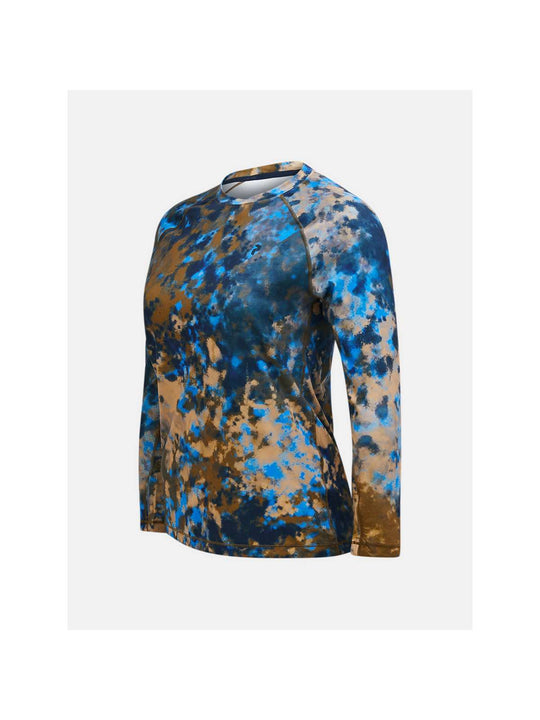 Koszulka Termiczna PEAK PERFORMANCE W AOP Spirit Crew Multicolor
