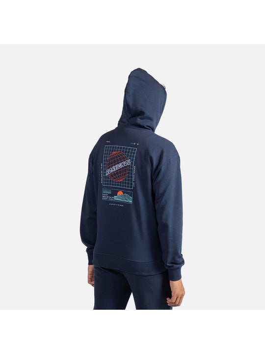 Bluza męska ROSSIGNOL Waterfall H granatowa - Adventure Sports
