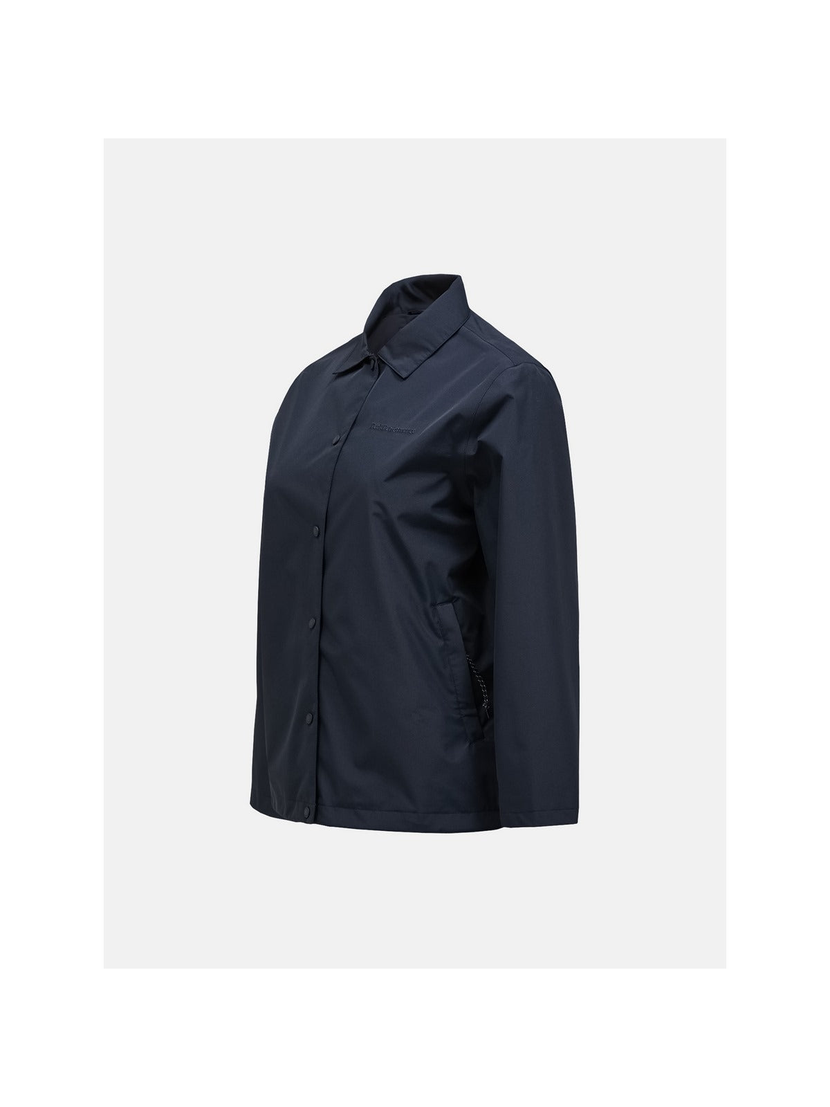 Kurtka Peak Performance W 2L Coach Jacket czarny - Adventure Sports