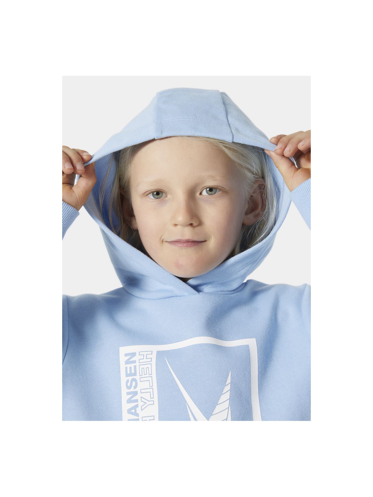 Bluza dziecięca dresowa HELLY HANSEN Jr Port Hoodie niebieski - Adventure Sports