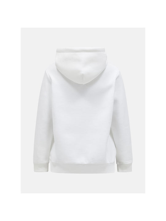 Bluza Peak Performance W Original Small Logo Hoo biały - Adventure Sports
