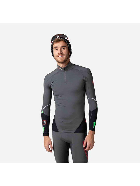 Koszulka Rossignol Infini Compression Race Top szary - Adventure Sports
