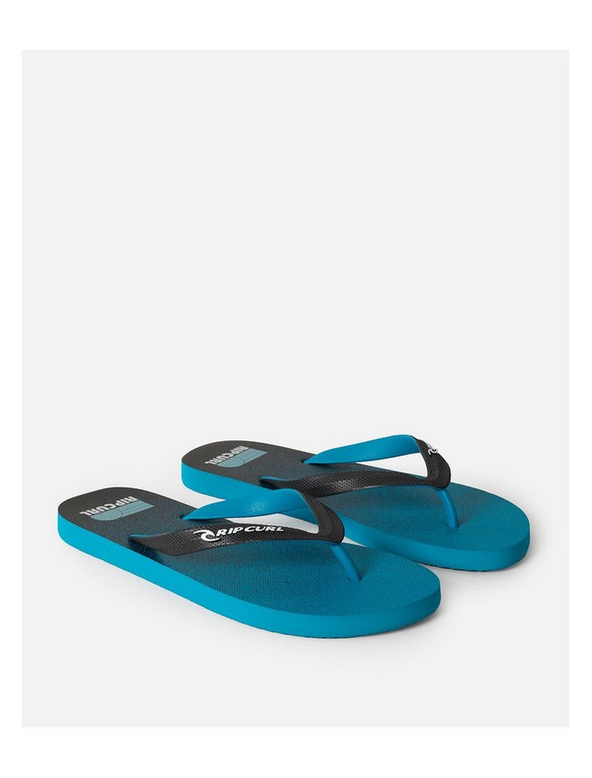 Japonki męskie plażowe RIP CURL Surf Revival Bloom Open Toe niebieskie