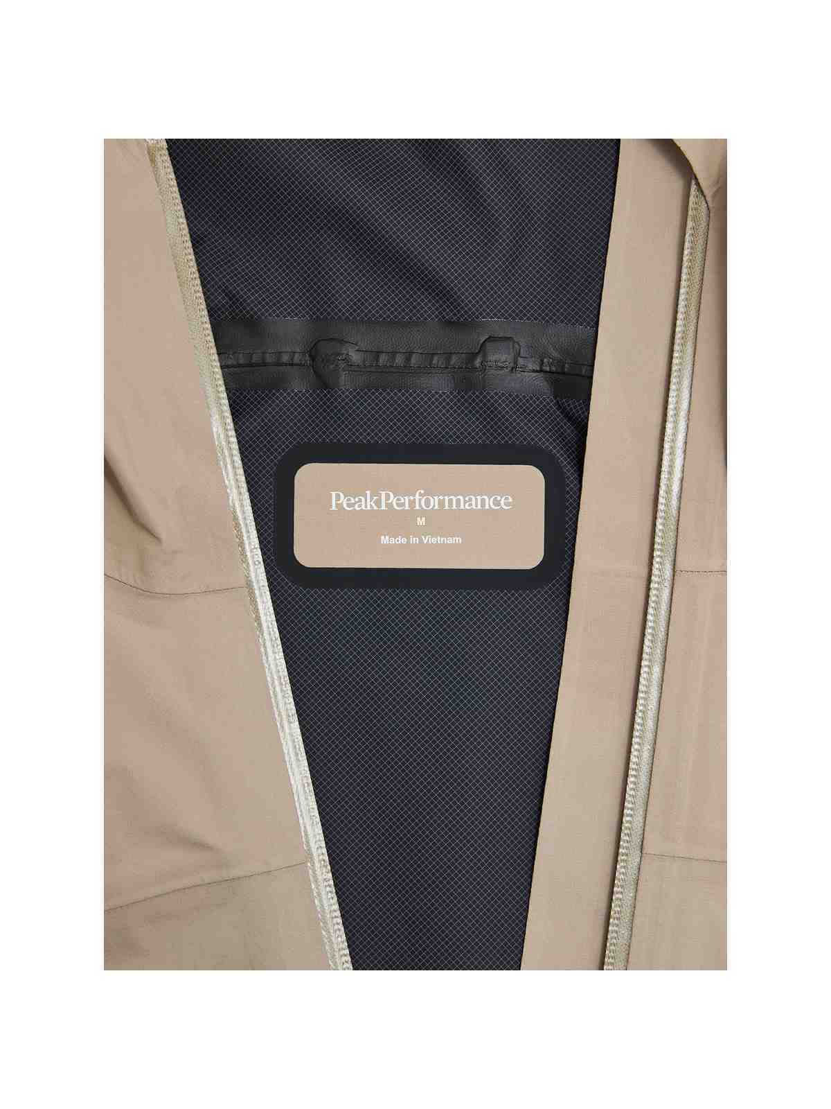 Kurtka PEAK PERFORMANCE M Treeline Shell Parka beżowy - Adventure Sports