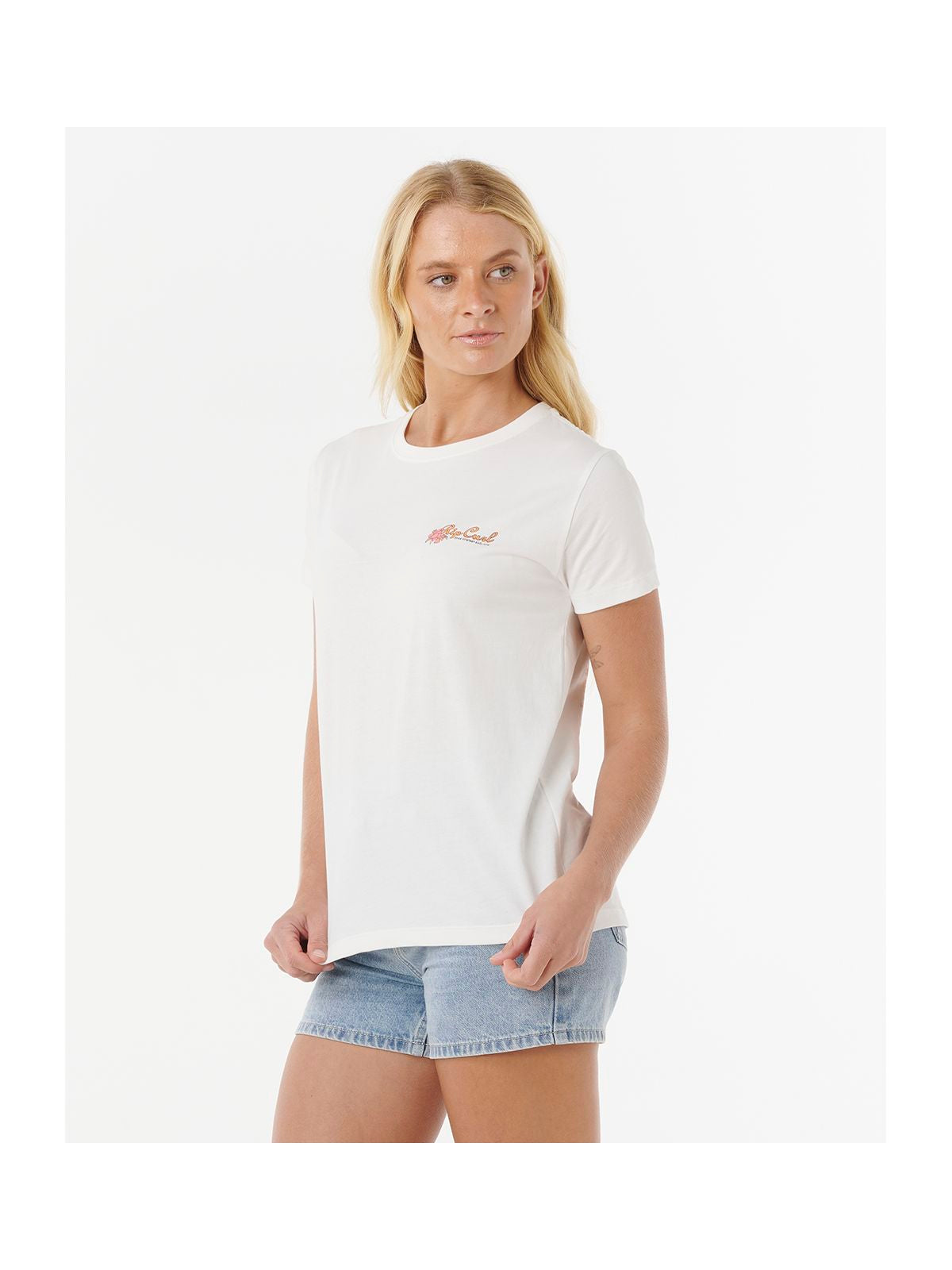 Koszulka RIP CURL WAIKIKI STANDARD TEE beżowa