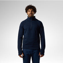Bluza męska ROSSIGNOL M Premium Half Zip Fleece niebieska
