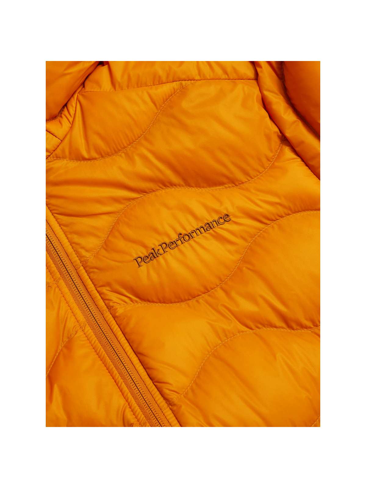 Kurtka Peak Performance M Helium Down Hood Jacket pomarańczowy - Adventure Sports