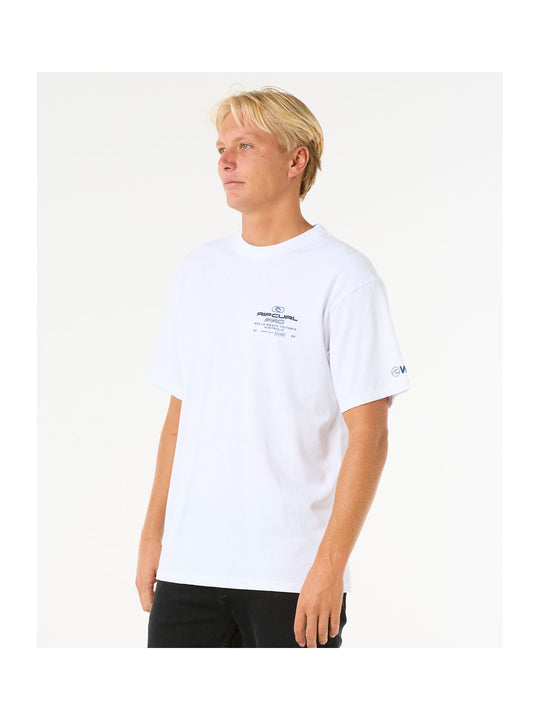 Koszulka męska RIP CURL Rip Curl Pro 25 Event Tee biała
