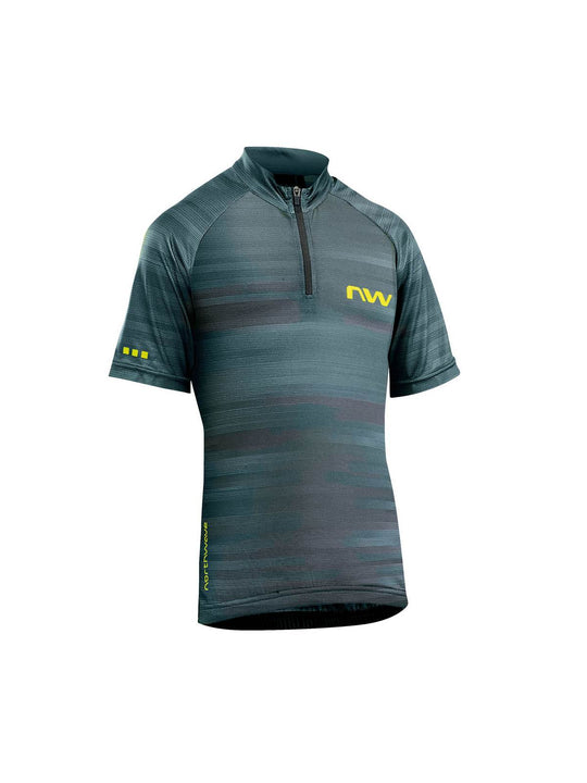 Koszulka rowerowa NORTHWAVE ORIGIN JUNIOR Jersey - czarny - Adventure Sports

