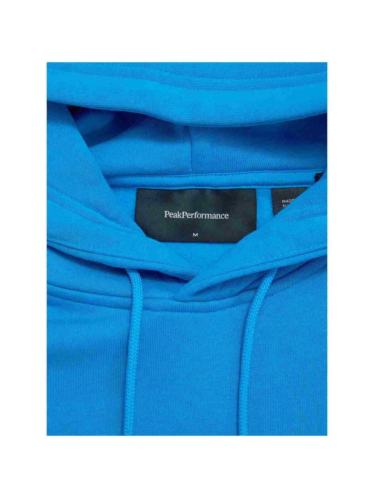 Bluza PEAK PERFORMANCE Original Small Logo Hood Men niebieski - Adventure Sports