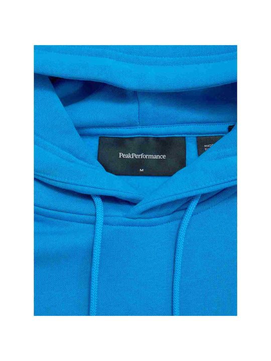 Bluza PEAK PERFORMANCE Original Small Logo Hood Men niebieski - Adventure Sports
