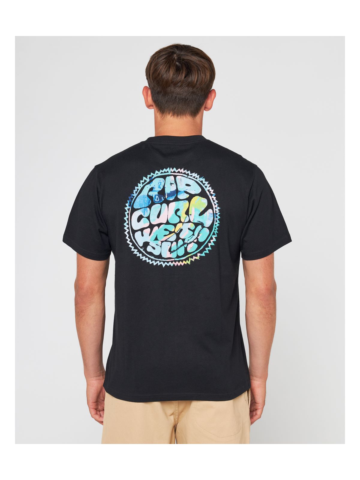 Koszulka RIP CURL Ripcurl X Ba Bapt Wetty Tee czarny - Adventure Sports