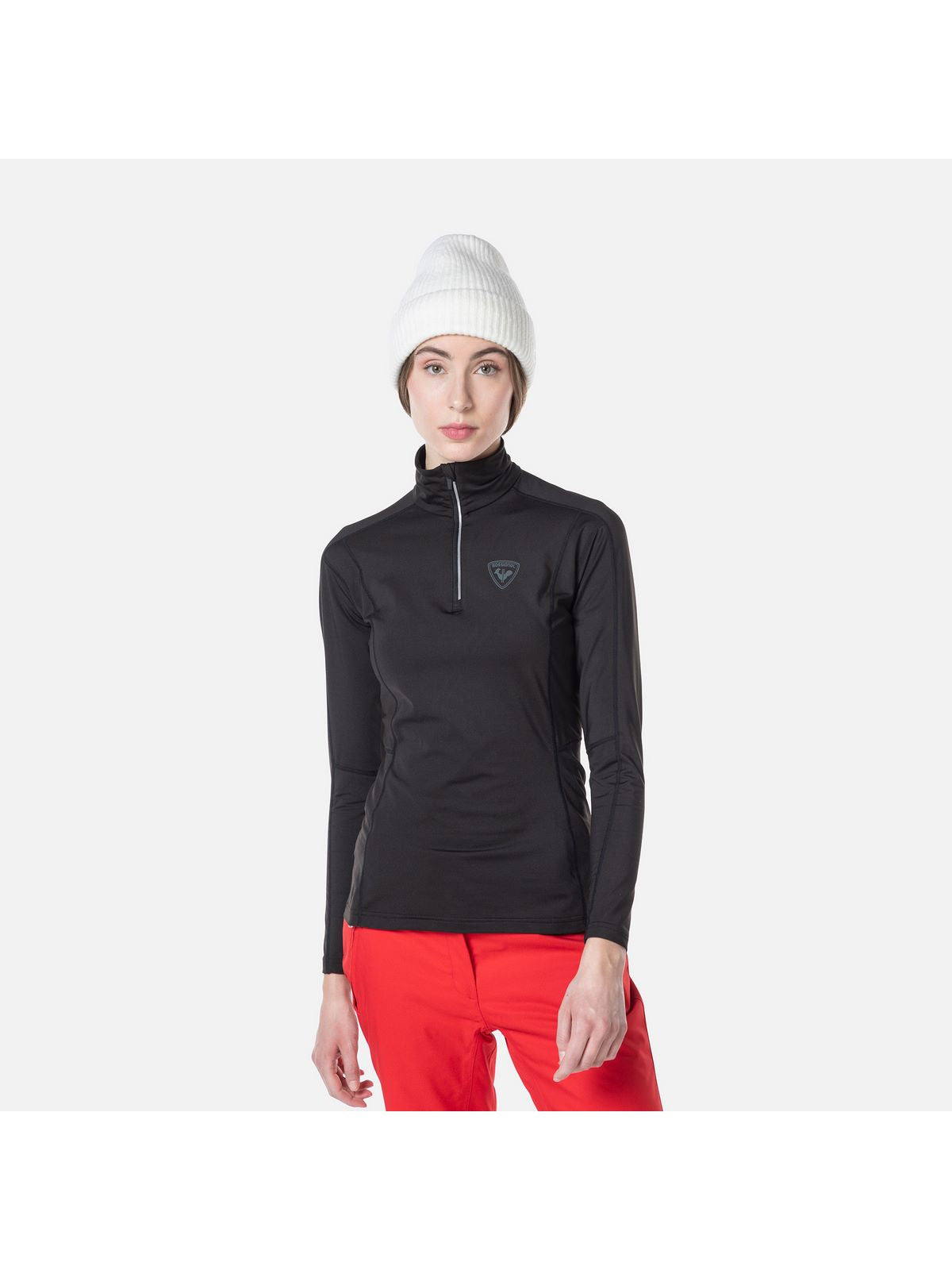 Bluza damska ROSSIGNOL W Classique 1/2 Zip czarny