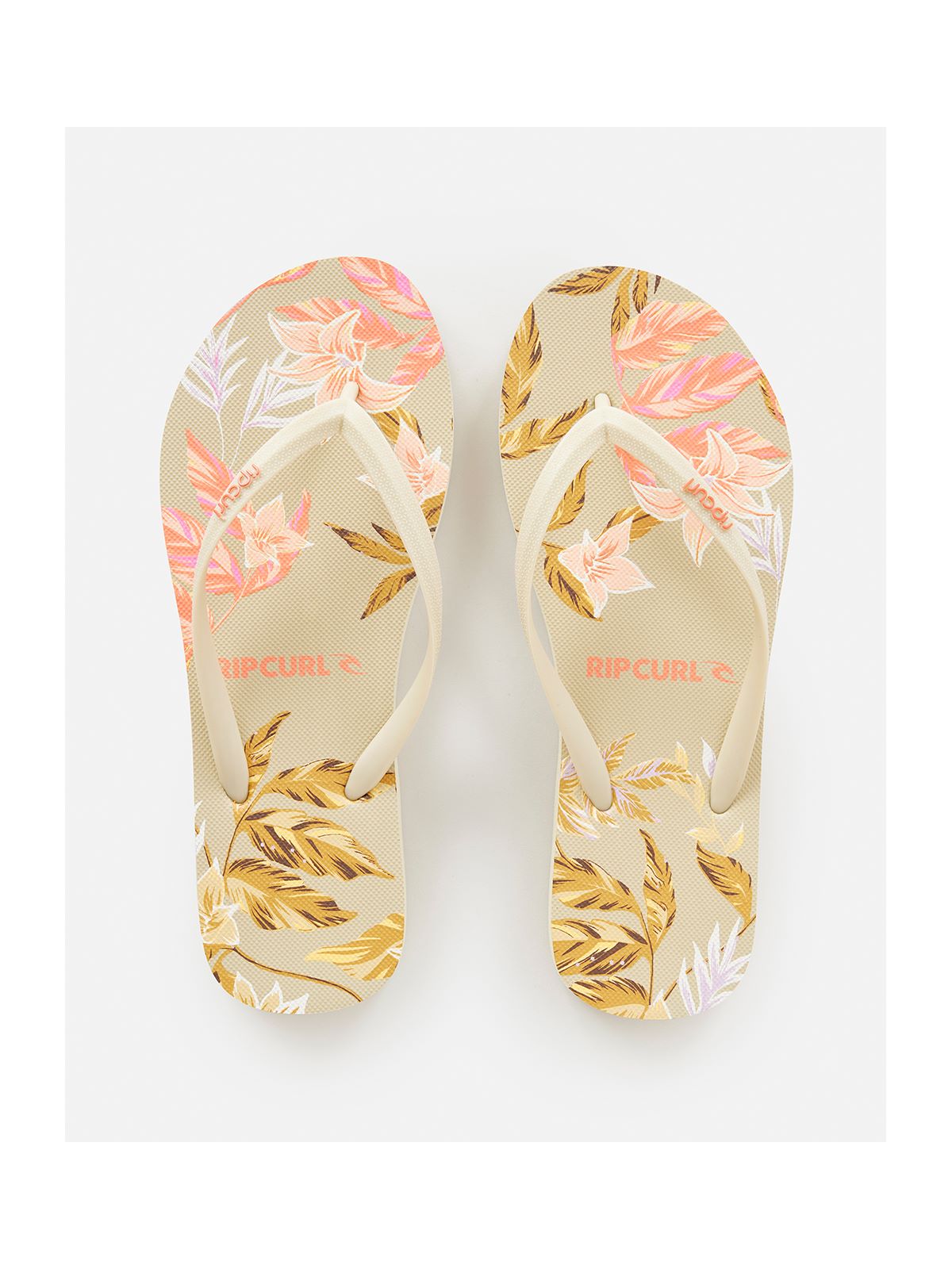 Klapki RIP CURL La Isla Bloom Open Toe beżowy - Adventure Sports