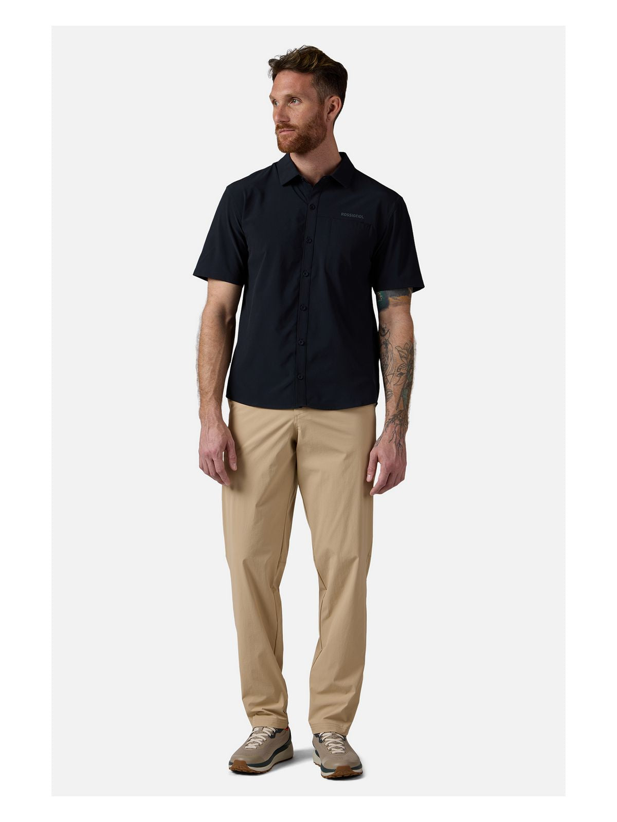 Spodnie męskie ROSSIGNOL Lycian Pant beżowy - Adventure Sports