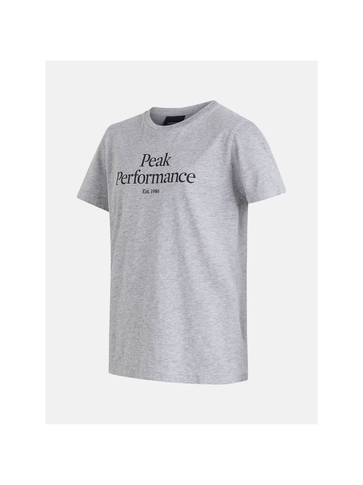 T-Shirt Peak Performance Jr Original Tee szary - Koszulka - Adventure Sports