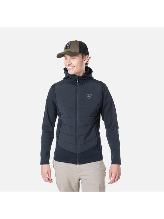 Bluza męska ROSSIGNOL Classique Hybrid Clim czarny
