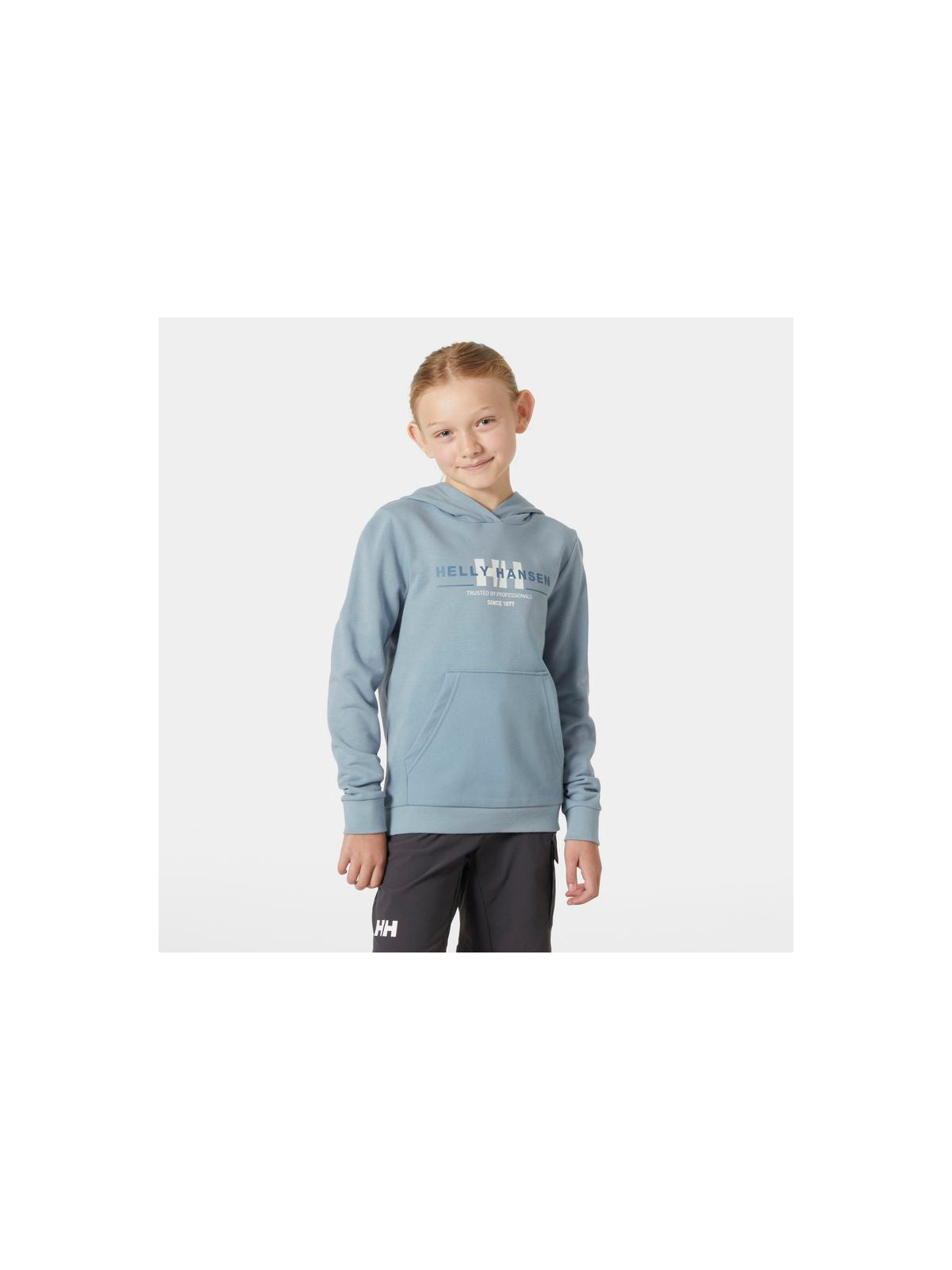 Bluza HELLY HANSEN JR HH GRAPHIC HOODIE niebieski - Adventure Sports