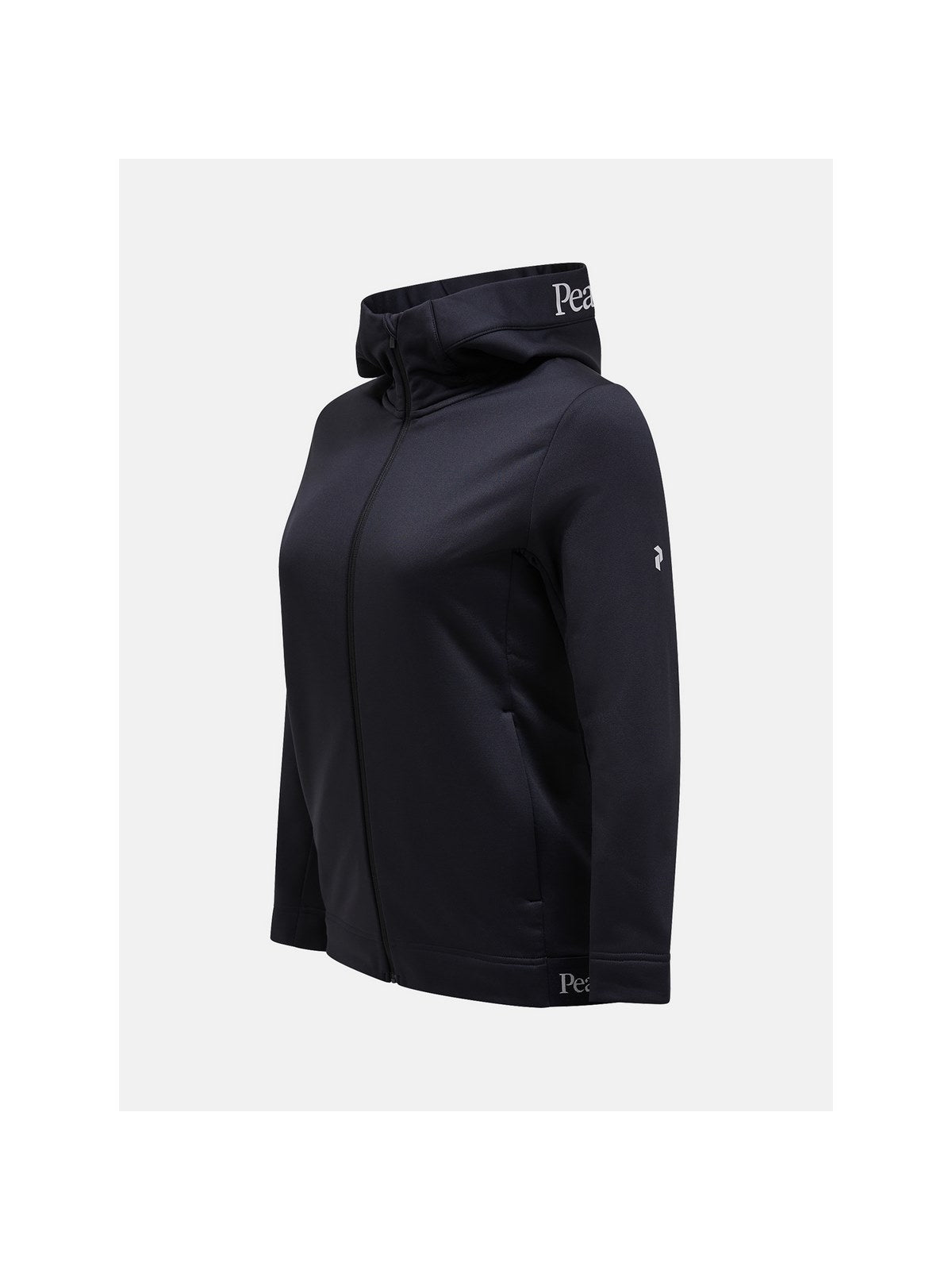 Bluza Peak Performance W Rider Tech Zip Hood czarny - Adventure Sports