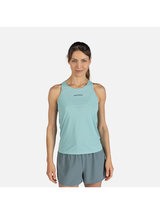 Top do biegania damski ROSSIGNOL W Sidelhorn Tank niebieski - Koszulka - Adventure Sports

