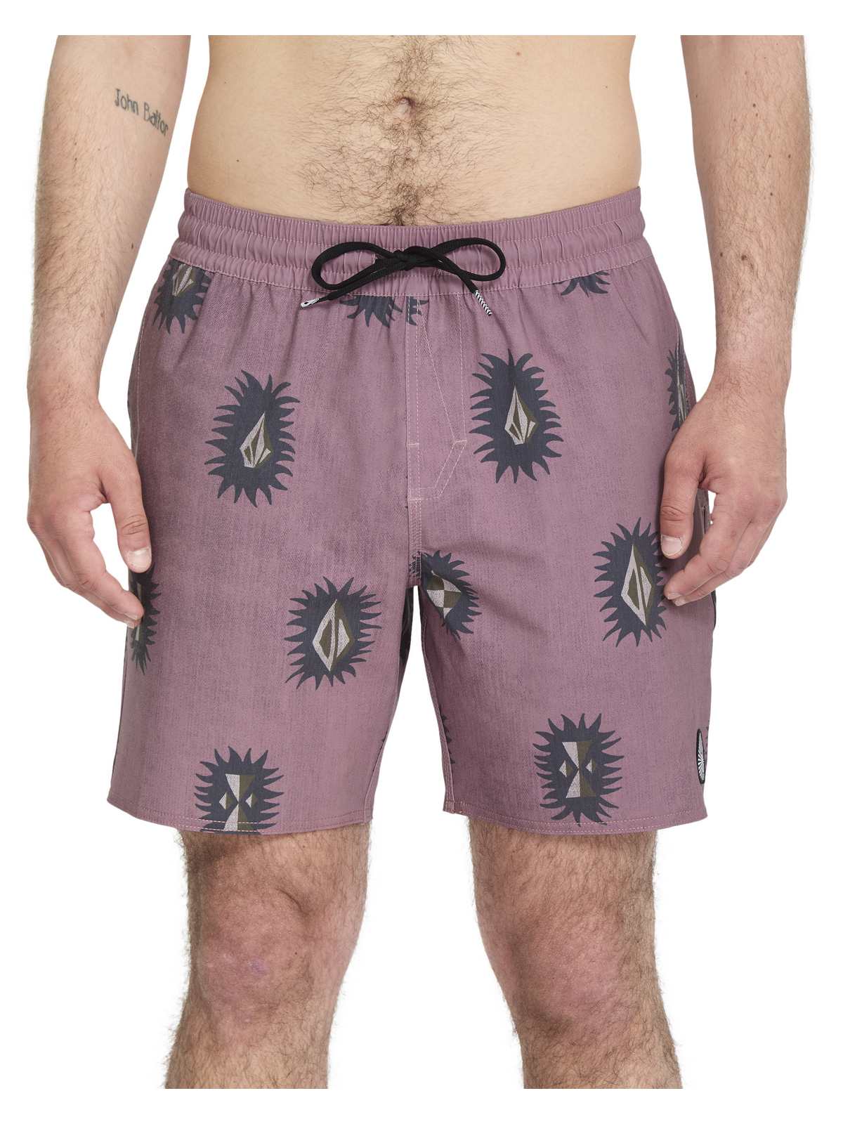 Szorty kąpielowe VOLCOM Psyche Cotton Trunk 17 różowy