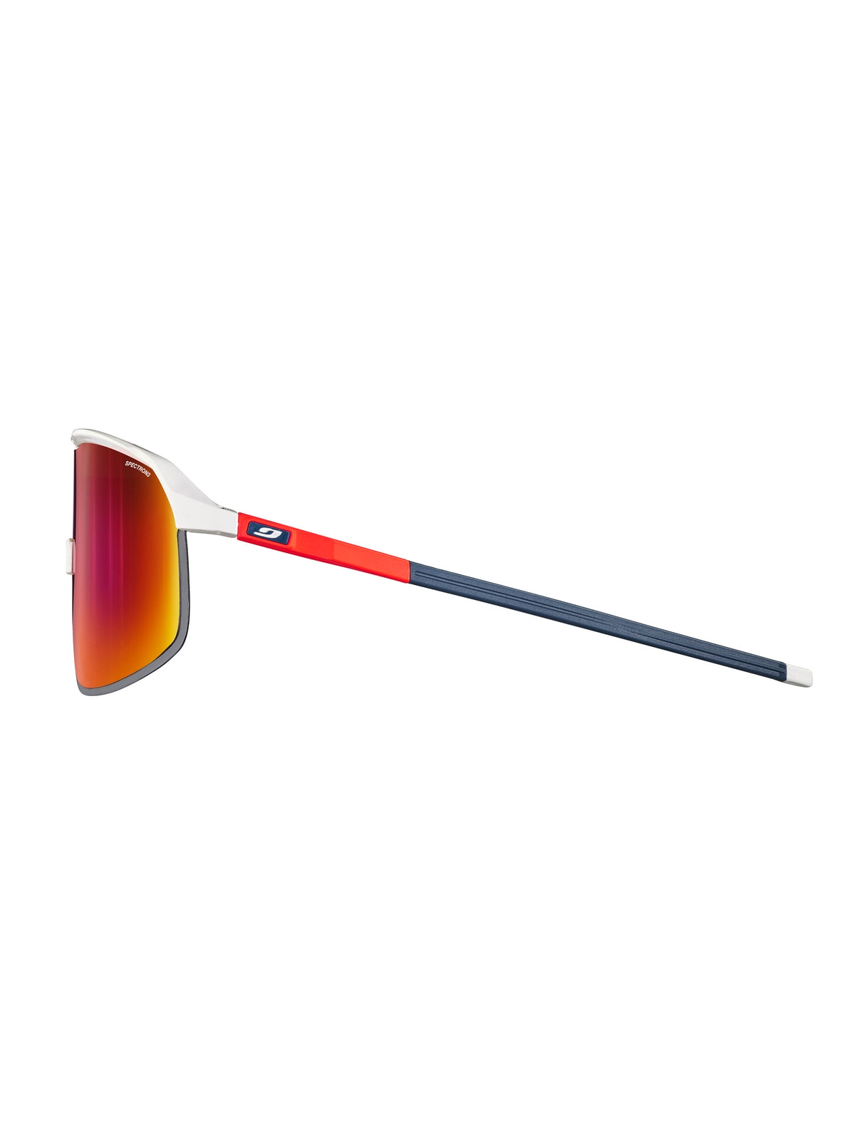 Okulary rowerowe Julbo Density - biało/pomarańczowe/niebieski | Spectron cat 3 red - L - Adventure Sports