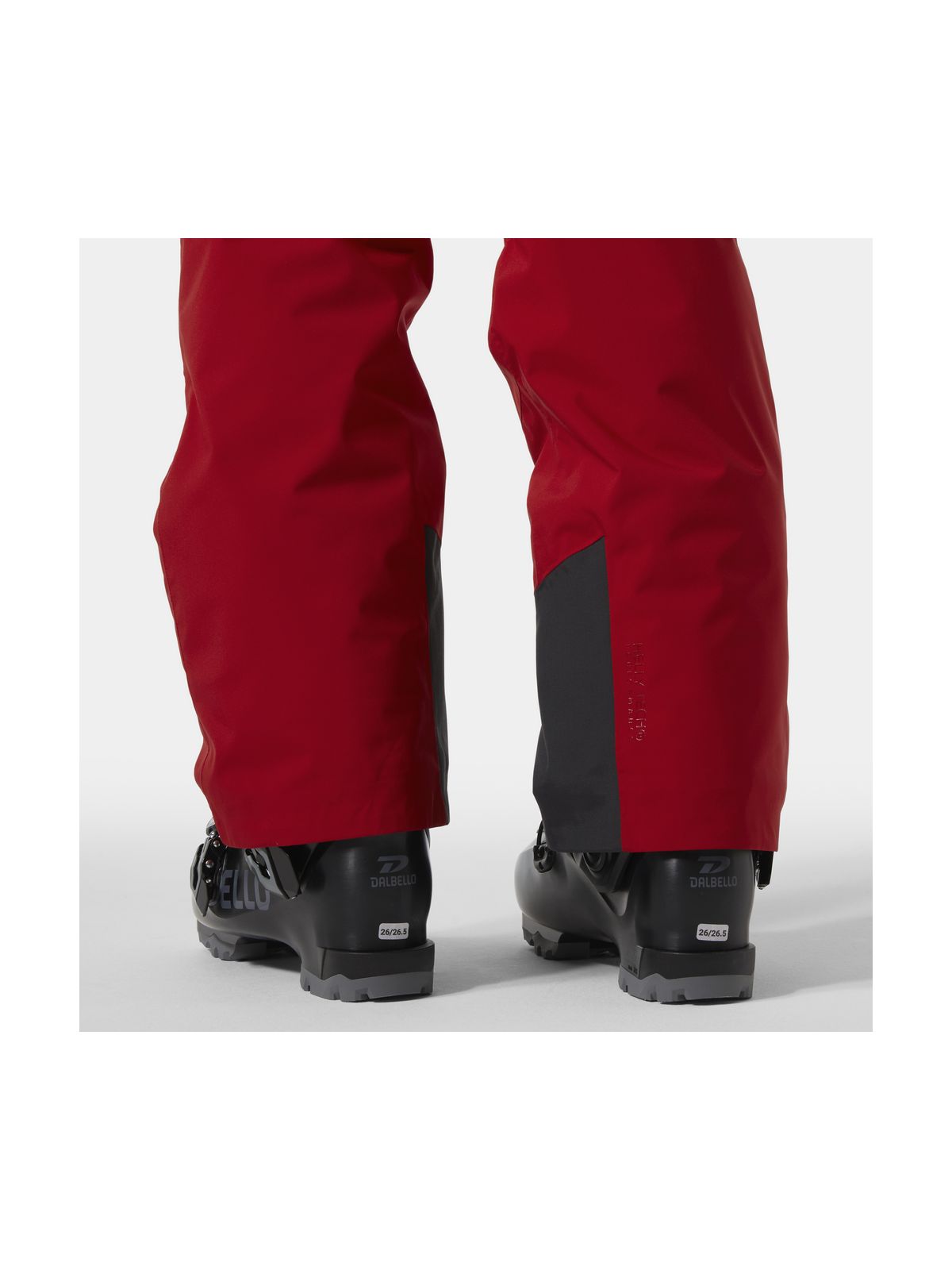 Spodnie narciarskie damskie HELLY HANSEN W LEGENDARY INSULATED BIB PANT czerwone