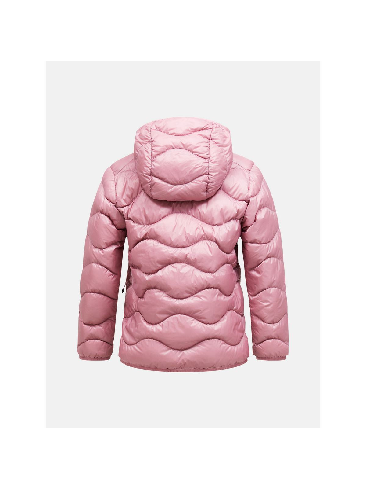 Kurtka puchowa dziecięca Peak Performance Jr Helium Down Hood Jacke brązowy - narciarska - Adventure Sports
