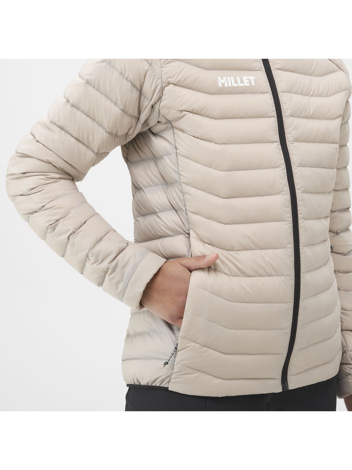 Kurtka damska MILLET Evole Light 700 Jkt W beżowa