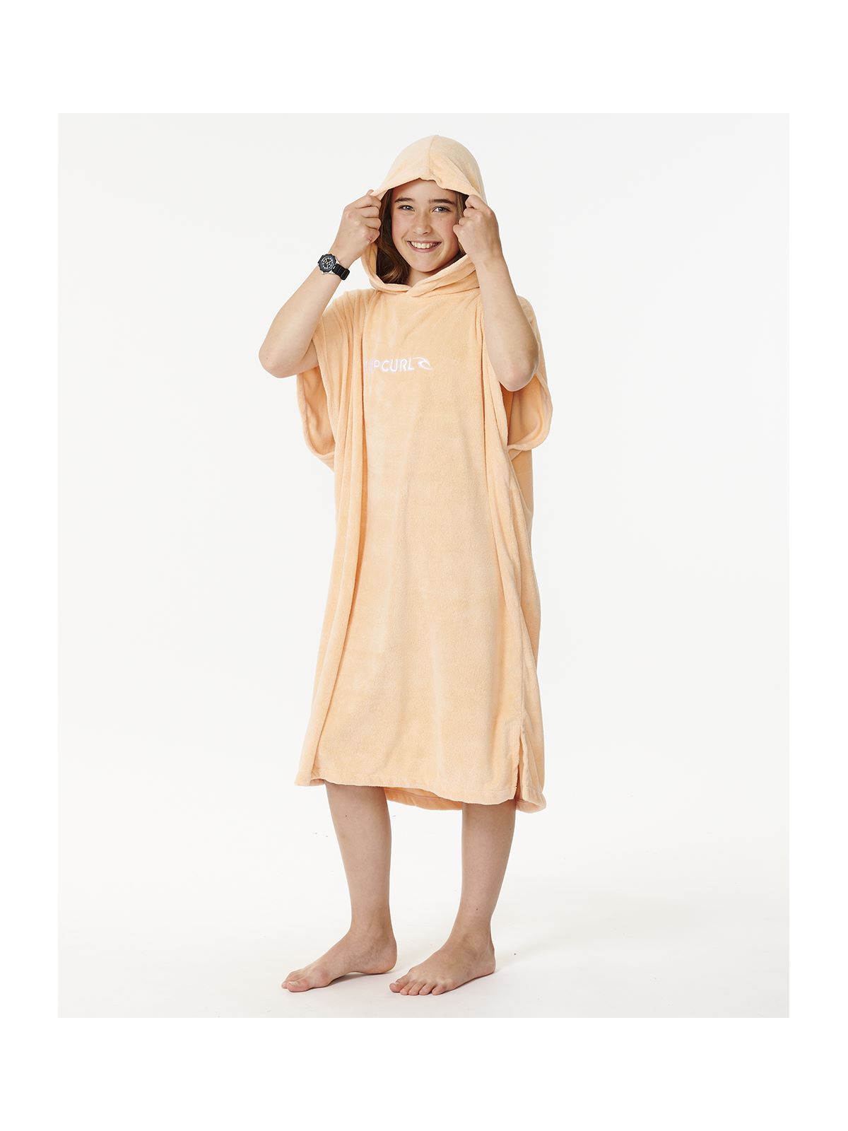 Poncho RIP CURL Classic Surf Hooded Towel Girl różowy - Adventure Sports