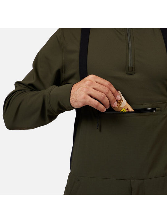 Spodnie narciarskie męskie ROSSIGNOL Outerlimits Insulated BIB zielone
