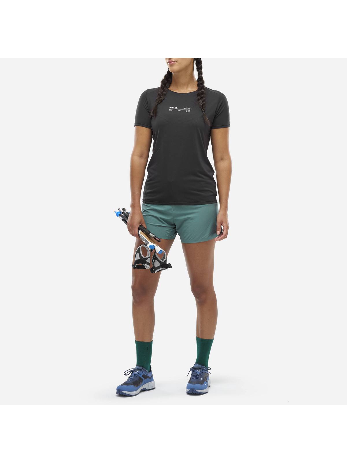 Koszulka MILLET INTENSE ESSENTIAL TS SS W czarny - Adventure Sports