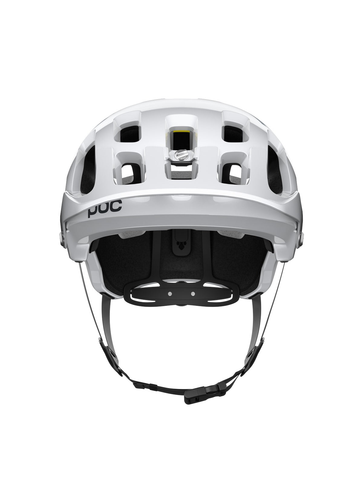 Kask rowerowy POC TECTAL RACE MIPS - biało czarny - Adventure Sports