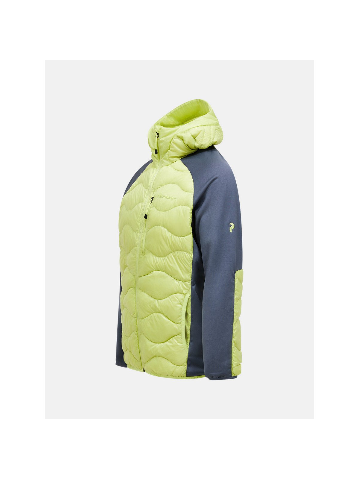 Kurtka PEAK PERFORMANCE Helium Down Hybrid Hood Men żółty