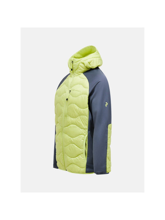 Kurtka PEAK PERFORMANCE Helium Down Hybrid Hood Men żółty
