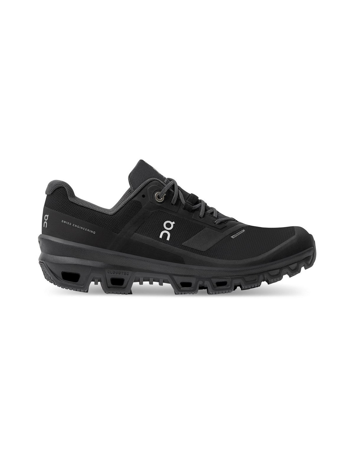 Buty trailowe damskie ON RUNNING W CLOUDVENTURE Waterproof - czarny