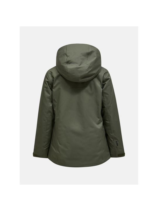 Kurtka narciarska damska PEAK PERFORMANCE Anima HIPE 2L Insulated Shell Jacket zielona

