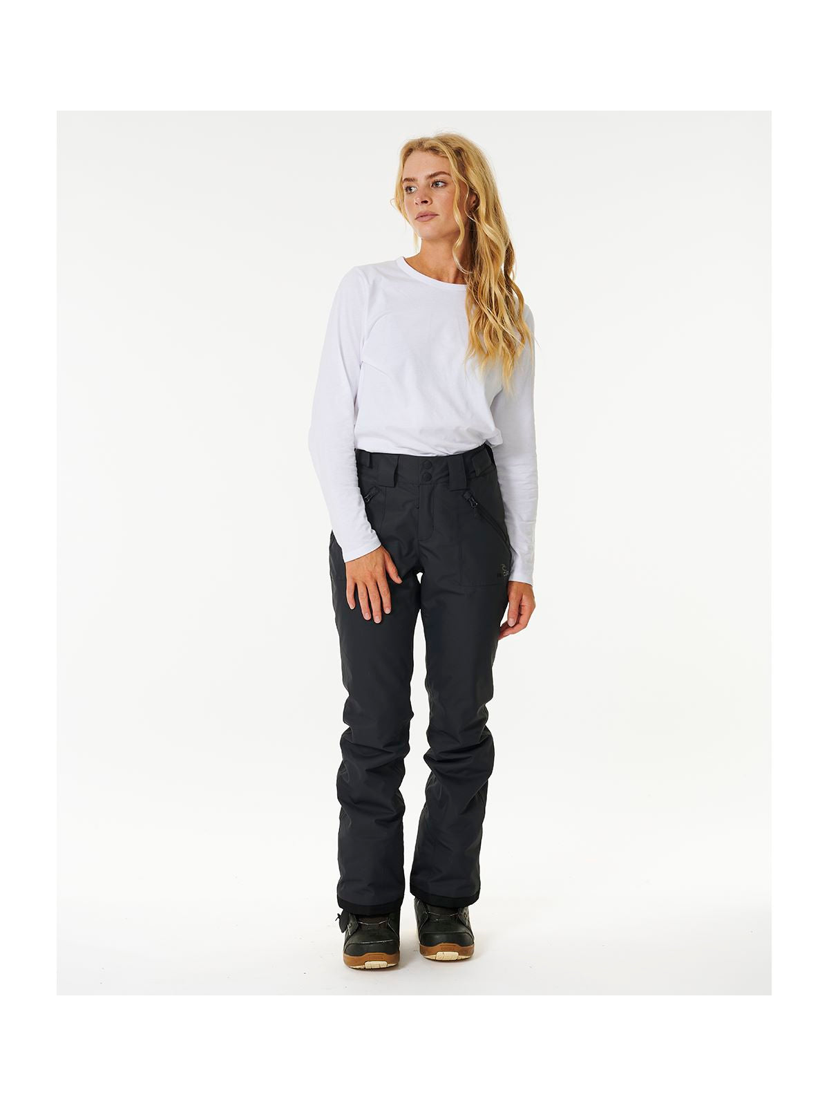 Spodnie narciarskie RIP CURL Rider High Waist Pant 10K/10K czarny - Adventure Sports