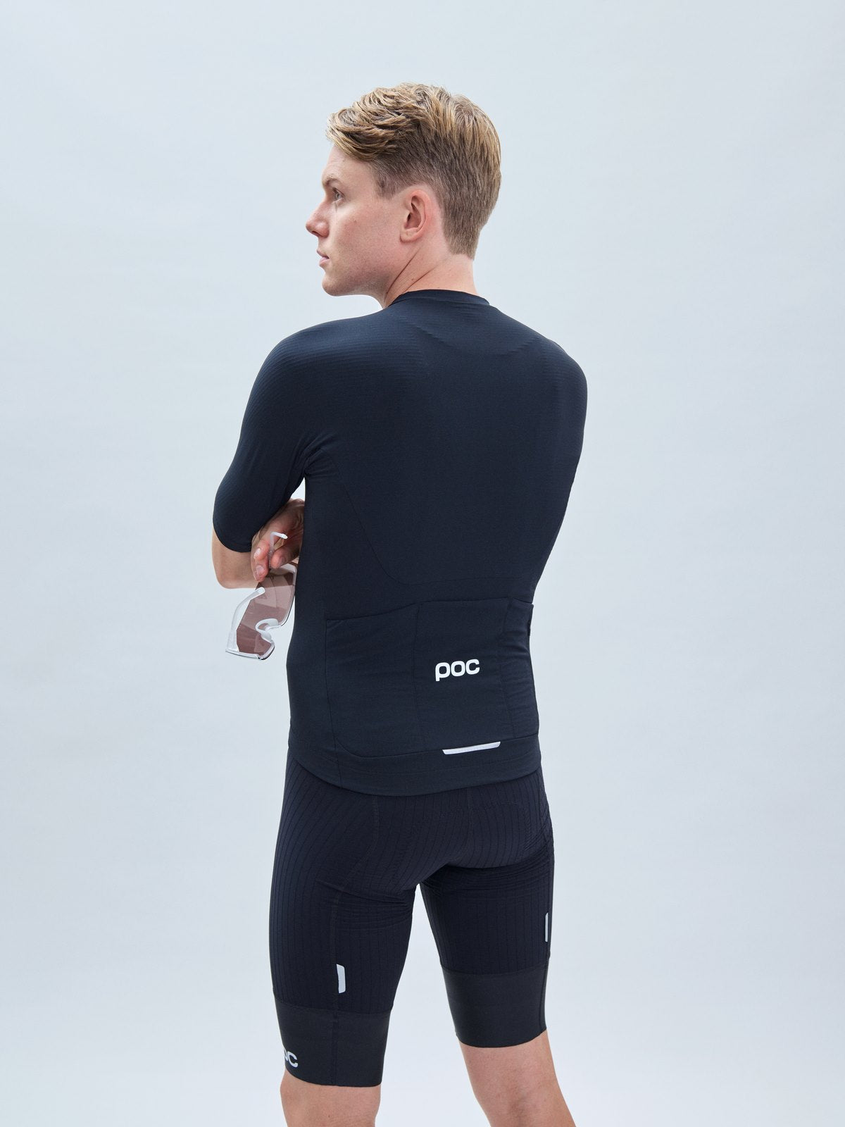 Koszulka rowerowa POC M’s Raceday Jersey czarny - Adventure Sports