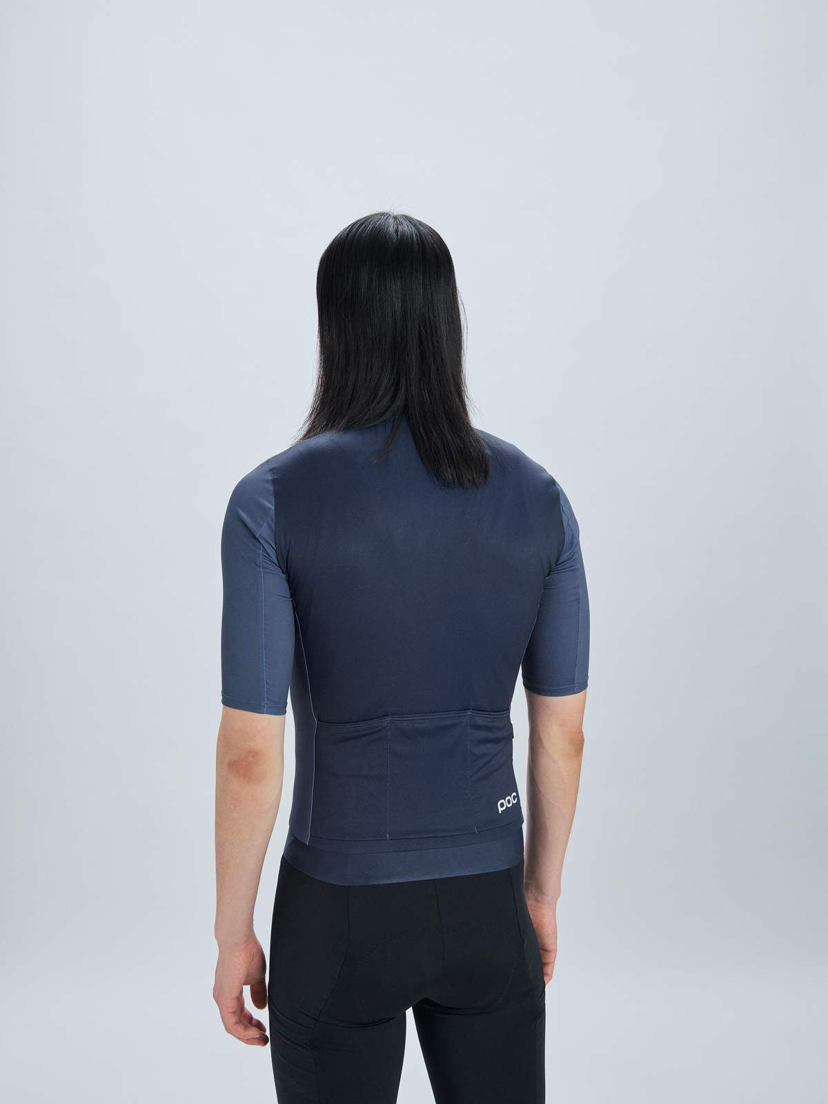 Koszulka rowerowa POC M's Cadence Jersey granatowy