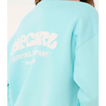 Bluza damska RIP CURL Surf Puff Inspired Crew niebieska
