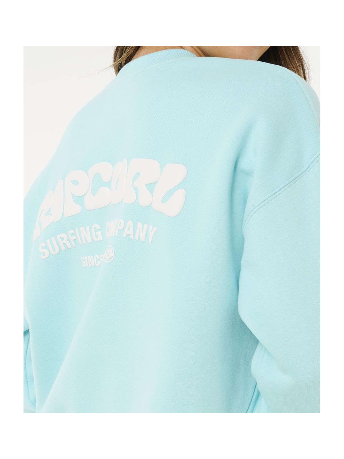 Bluza damska RIP CURL Surf Puff Inspired Crew niebieska