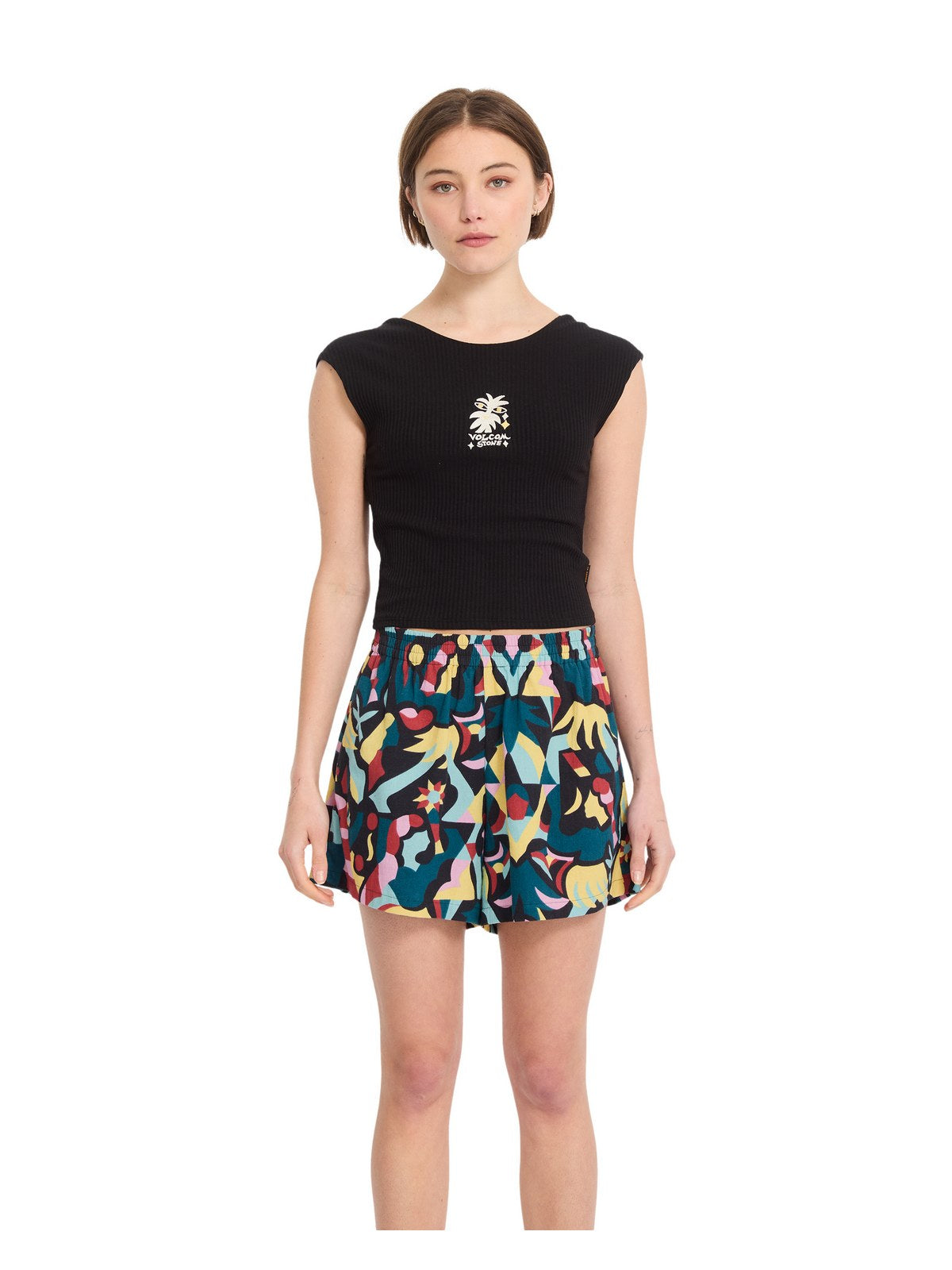 Szorty damskie VOLCOM Fa Bruno Lucas Short multikolor