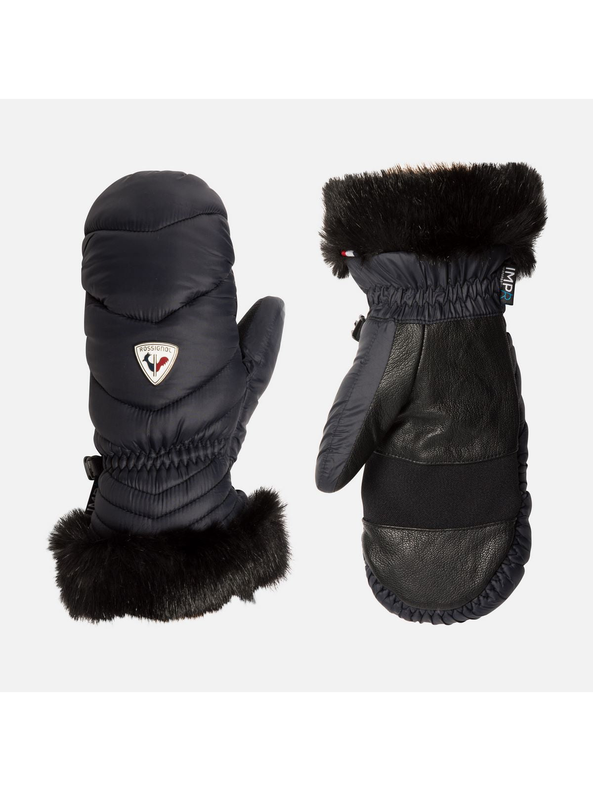 Rękawice narciarskie damskie Rossignol W Premium Impr M czarny - Adventure Sports